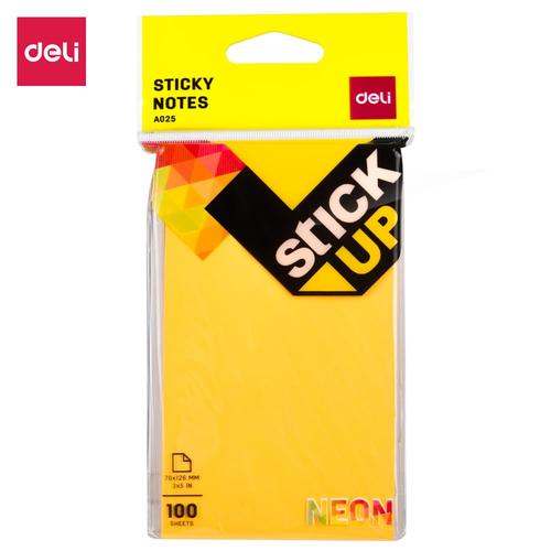 Deli EA02202 Memo tempel - Sticky Notes 76×51mm 3''×2'' 100 sheet