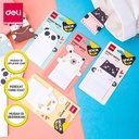 Deli EA55202 Memo tempel - Shape Sticky Notes 76×101mm 3'