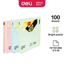 Deli EA01403 Memo tempel - Sticky Notes 76×101mm 3''×4'' 100 sheet