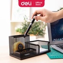 Deli E9175 Tempat Alat Tulis-Mesh Desk Organizer 3 Comp