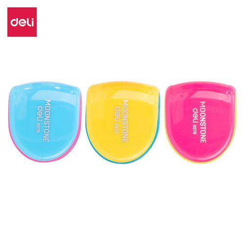 Deli E0578 Rautan-1-hole Sharpener w/canister φ7mm 3C