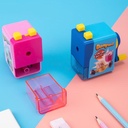Deli E0739 School Rotary Sharpener/Rautan Meja-Rotary