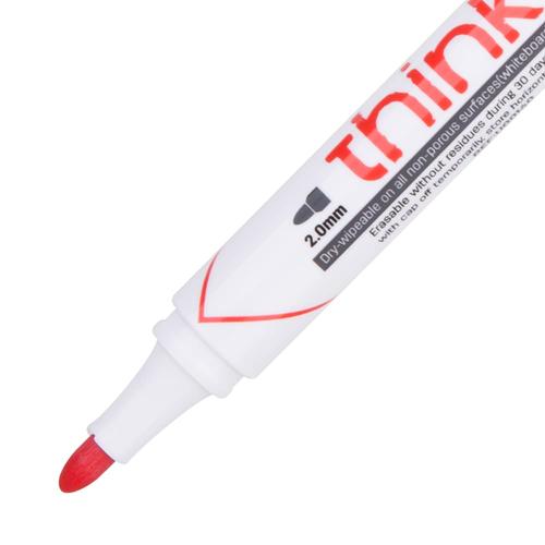 Deli EU00140 Dry Erase Marker/Spidol Whiteboard-Red