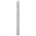 Deli 8462 Drafting/Penggaris-Steel 20cm