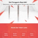 Deli 8461 Drafting/Penggaris-Steel 15cm