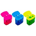Deli E0576 Pencil Sharpener/Rautan-2-hole 23°18° φ7mm 3C