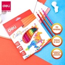 Deli EC00120 Pensil Warna Bright 24C