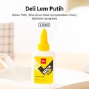 DELI - E39445 / Lem Cair Putih 40 ml / Peralatan Sekolah Kantor Murah