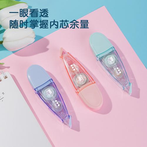 Deli Pita Koreksi / Tip Eks Kertas / Correction Tape 6M Pastel VR11-6