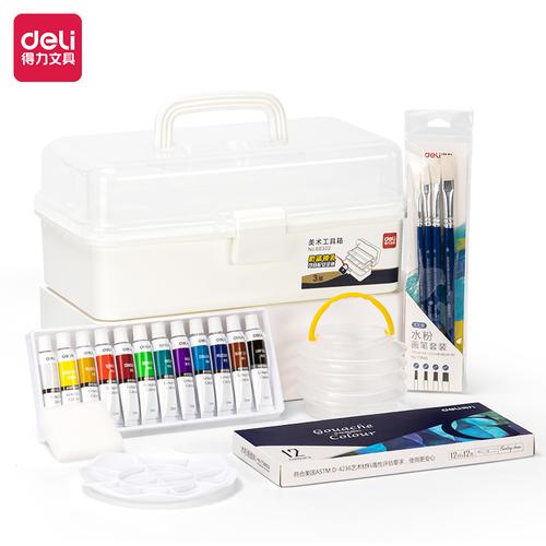 Deli Set Melukis / Painting Set Super Lengkap Lebih Hemat HS311-12
