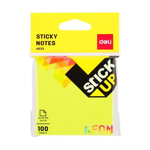 Deli EA02302 Memo tempel - Sticky Notes 76×76mm 3''×3'' 1
