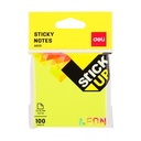 Deli EA02302 Memo tempel - Sticky Notes 76×76mm 3''×3'' 1