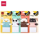 Deli EA55202 Memo tempel - Shape Sticky Notes 76×101mm 3'