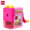 Deli E0739 School Rotary Sharpener/Rautan Meja-Rotary