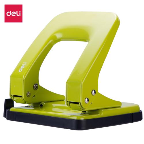 Deli E0138 -Hole Punch/Pembolong kertas-Metal Punch 35sheets