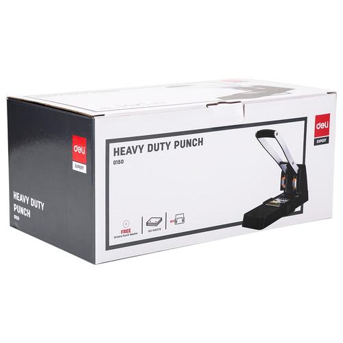 Deli E0150 2- Pembolong kertas-Heavy-duty Punch 150sheets