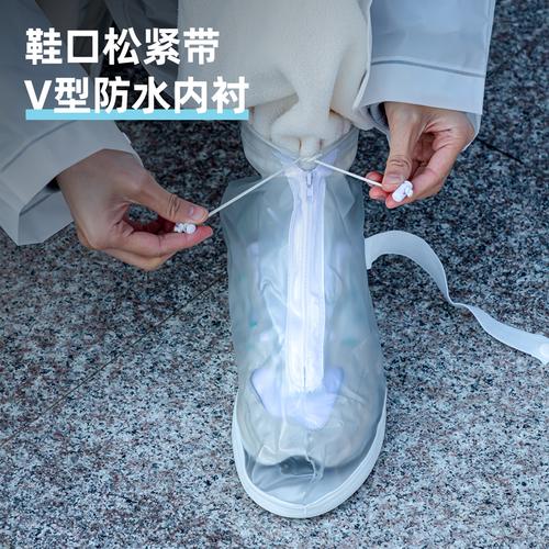 Deli Shoe Cover Sarung Sepatu Waterproof Pelindung Sepatu Anti Air1654