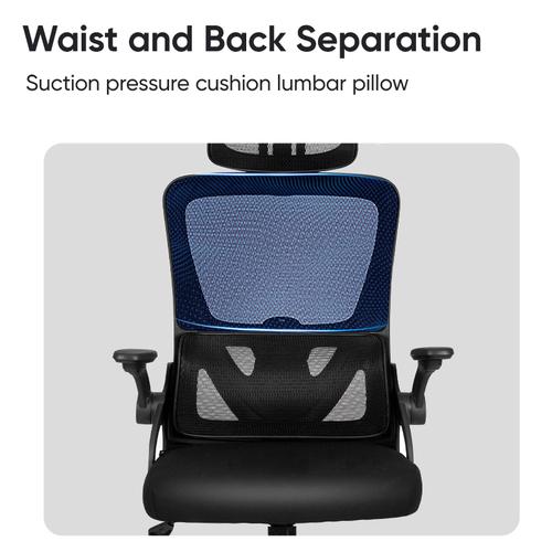 Deli Kursi Kantor / Kursi Kerja Jaring / Office Chair Adjustable E4960
