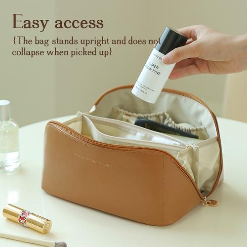 Vusign Tas Kosmetik Kulit Leather Make Up Bag Pouch 23cm VS649