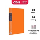 Deli EB01102 Display Book/Clear Holder-Rio FC 20P 5C