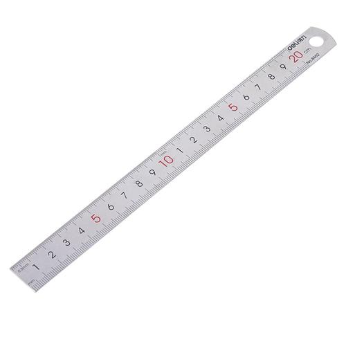 Deli 8462 Drafting/Penggaris-Steel 20cm