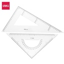 Deli E6435 Drafting/Penggaris-Set Square 2pcs 33cm