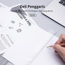 Deli E6230 Drafting/Penggaris-PS 30cm