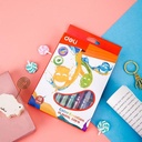 DELI - EC20110 / Crayon Anak Isi 18 PCS / Peralatan Sekolah Murah