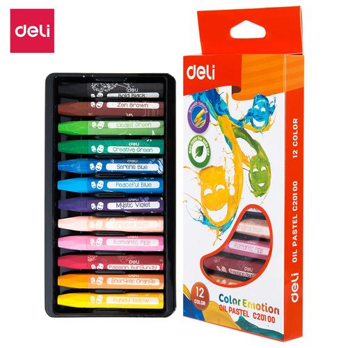 Oil Pastel Smooth Rich Blending 12C [EC20100] - Crayon warna anak