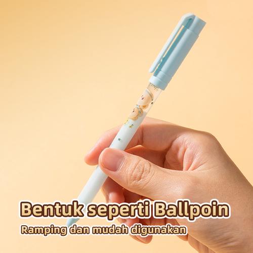 Deli x Butterbear Lem Kertas / Liquid Glue Pen Daya Rekat Kuat Mudah disimpan HY506