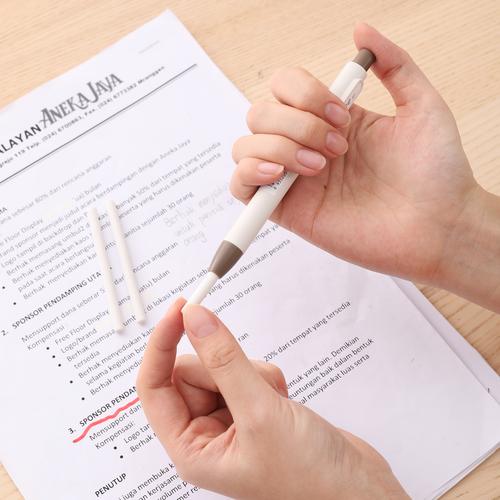 Deli Penghapus / Retractable Eraser Refil PVC material EH01800