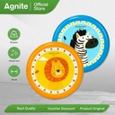 Agnite Piring Terbang Mainan / Flying Disk Frisbee 20 cm Kartun FT405
