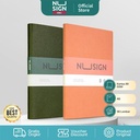 Nusign Buku Catatan Sampul Kulit Planner Agenda Leather Cover NS262