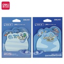 Deli Memo Tempel / Sticky Notes 2 in 1 Astronaut 40 Lembar 21555