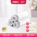 Deli Trash Bag / Plastik Sampah 50cm Isi 90 Dengan Tali Pegangan LQ19X
