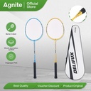 Agnite Badminton Racket / Raket Bulu Tangkis Isi 2 GRATIS Sarung F2134