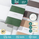 Nusign Leather Cover Notebook / Buku Catatan Agenda Kulit A5 NS203