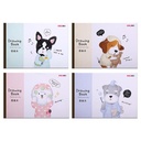 Deli Buku Gambar / Buku Mewarnai / Drawing Book 20 Lembar 28 CM 73375