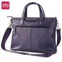 Deli Tas Laptop Kulit Kerja Kantor Selempang Office Briefcase 63814