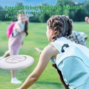 Agnite Piring Terbang Mainan Flying Disk Frisbee 24 cm Anti Slip FT406