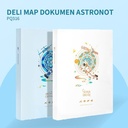 Deli Display Book / Document Holder / Map Dokumen A4 Astronaut PQ316