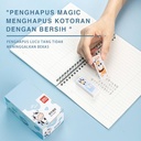PAKET SIAP SEKOLAH DELI - Rautan Putar, Penghapus Lucu, Set Pensil 2B