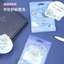 Deli Memo Tempel / Sticky Notes 2 in 1 Astronaut 40 Lembar 21555