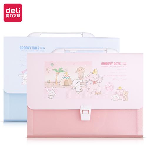 Deli Map Harmonika Expanding File 13 Poket A4 Gratis Index Label PM302