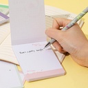 Deli Kertas Memo / Note Pad Buku Reminder A7 50 Lembar EA614