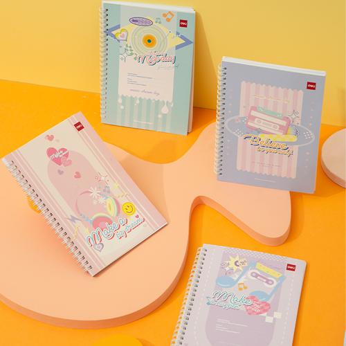 Deli Spiral Notebook Buku Tulis Catatan Spral EN03X