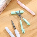 Deli Portable Scissor / Gunting Portabel Lucu CZ506