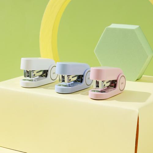 Deli Mini Stapler Staples Kecil Portable Lucu CK202