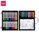 Deli School Art Set / Set Alat Mewarnai Anak 52pcs Tas Premium 75404