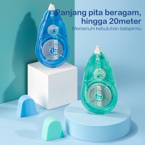 Deli Correction Tape / Tip Ex Kertas / Pita Koreksi 8m 12m VR10X